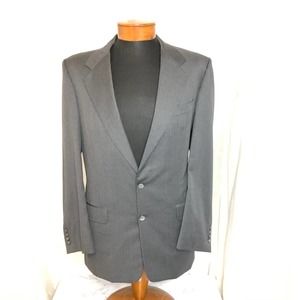 Hickey Freeman Boardroom Gray Blazer 41L